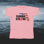 Load image into Gallery viewer, Florida Strong With American Flag In State Of Florida
