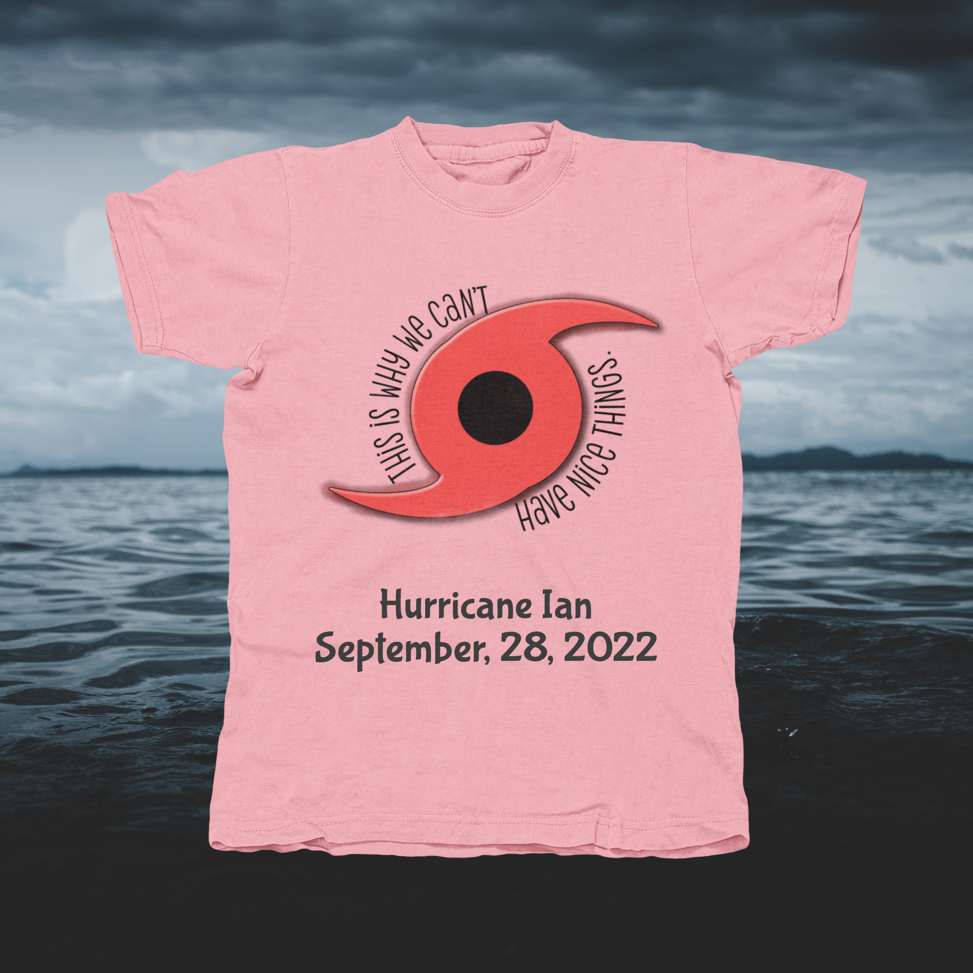 This Is Why We Can't Have Nice Things Hurricane Ian September 28, 2022 - front of tee