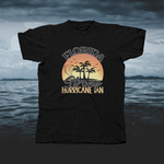 Load image into Gallery viewer, Florida Strong Hurricane Ian With Palm Trees - front of tee
