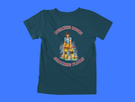 Load image into Gallery viewer, BDSF Female Firefighter - Red Letters - back of tee
