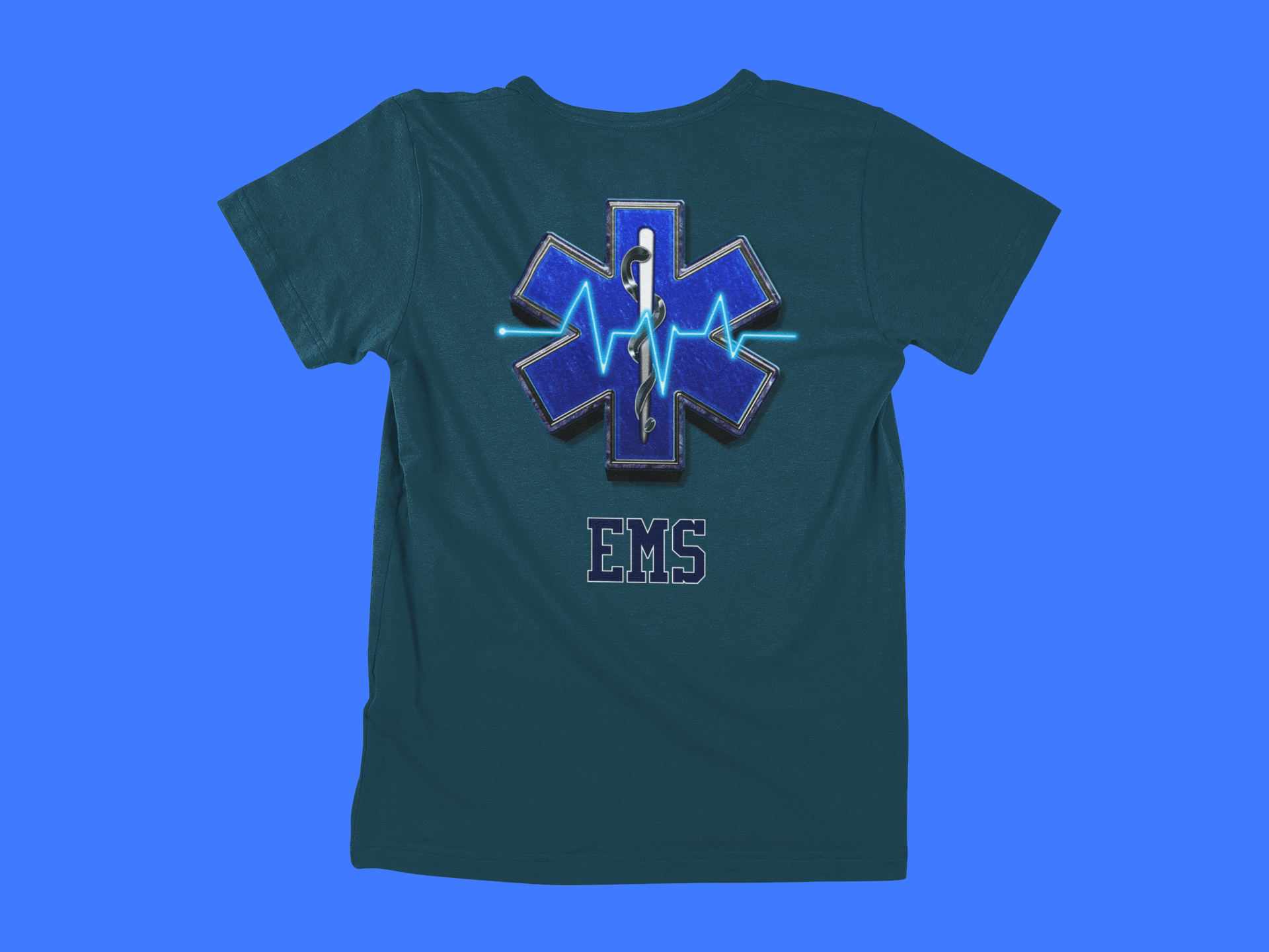 EMS - back of tee