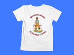 Load image into Gallery viewer, BDSF Female Firefighter - Red Letters - back of tee
