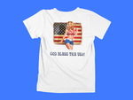 Load image into Gallery viewer, American Pinup Girl - back of tee
